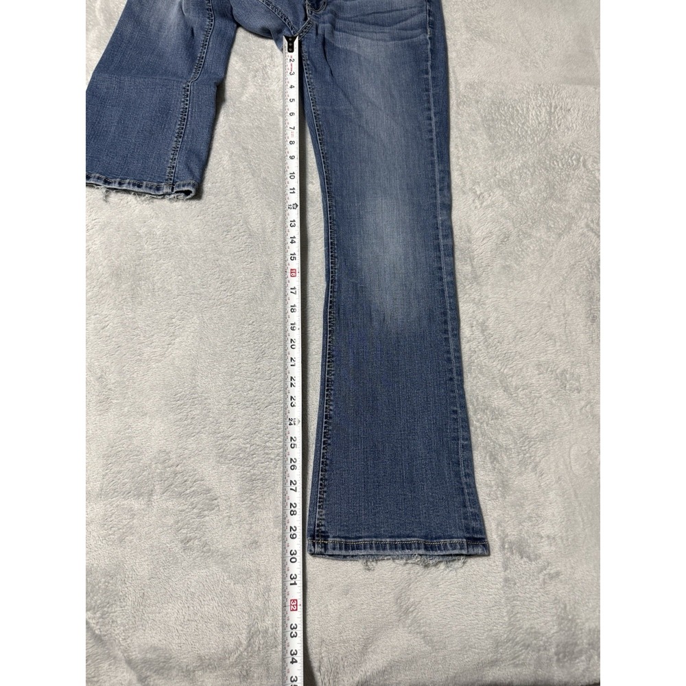 BKE Payton Jeans Womens 31 Blue Bootcut Mid Rise Medium Wash Denim 31x30 - Picture 3 of 11